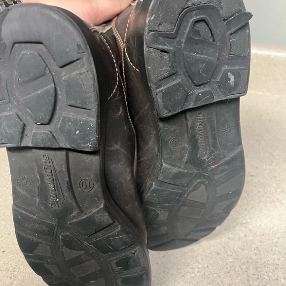 Blundstone Men's Dark Brown and Black Leather Boots - Picture 7 of 10